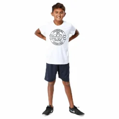 BLACC Jr Logan White*Barn T-Shirts|Träning