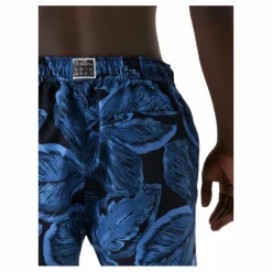 Björn Borg Jr Loose Kenny Swimshorts Blue/Black*Barn Simning|Badkläder