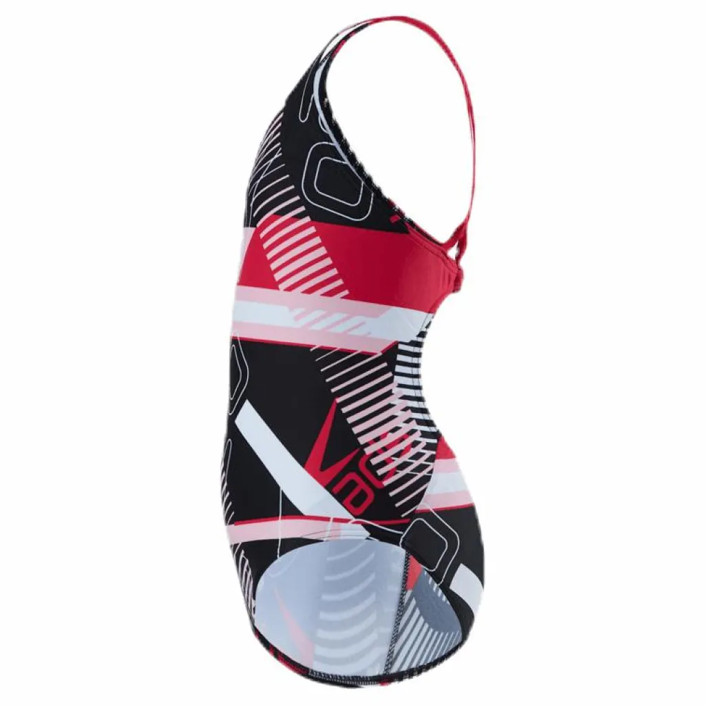 Speedo Junglespeak Allover Tieback Black/Red* Simning|Badkläder