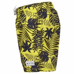 Wyte Junior Aiden Swim Trunks Green/Yellow*Barn Simning|Badkläder