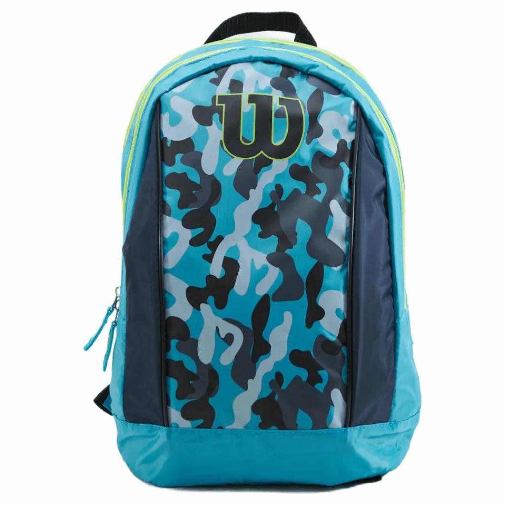 Wilson Junior Backpack Blue/wild Lime* Racketsporter