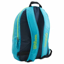 Wilson Junior Backpack Blue/wild Lime* Racketsporter