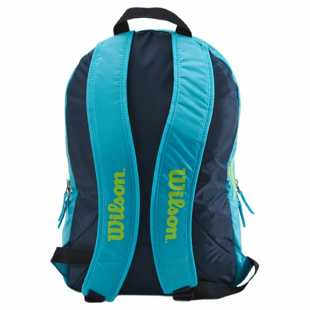 Wilson Junior Backpack Blue/wild Lime* Racketsporter
