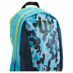 Wilson Junior Backpack Blue/wild Lime* Racketsporter