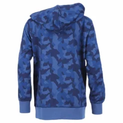 BLACC Junior James Camo Zip Patterned/Blue*Barn Träning|Tröjor