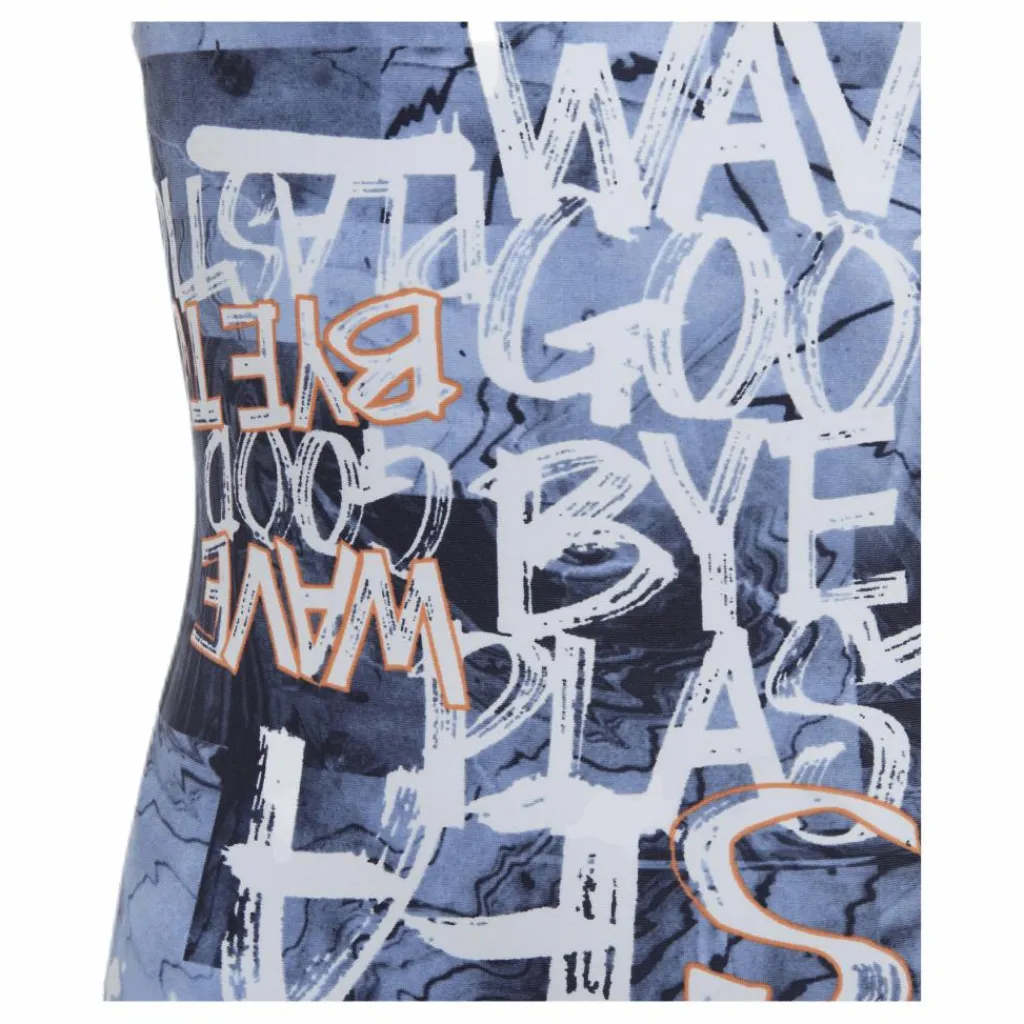 adidas Junior Parley Suit Blue*Barn Simning|Badkläder