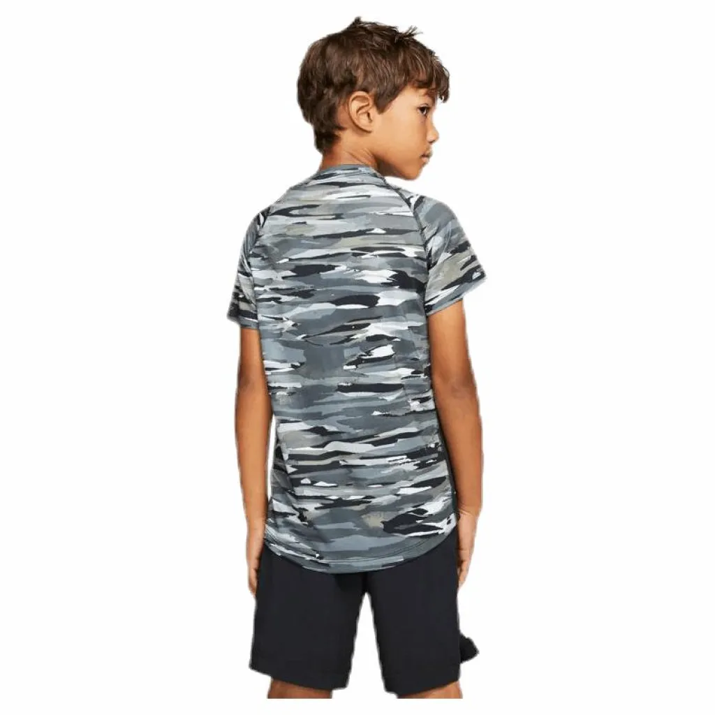 Nike Junior Pro Fitted Camo Black*Barn T-Shirts|Träning