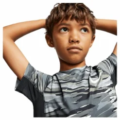 Nike Junior Pro Fitted Camo Black*Barn T-Shirts|Träning