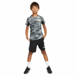 Nike Junior Pro Fitted Camo Black*Barn T-Shirts|Träning