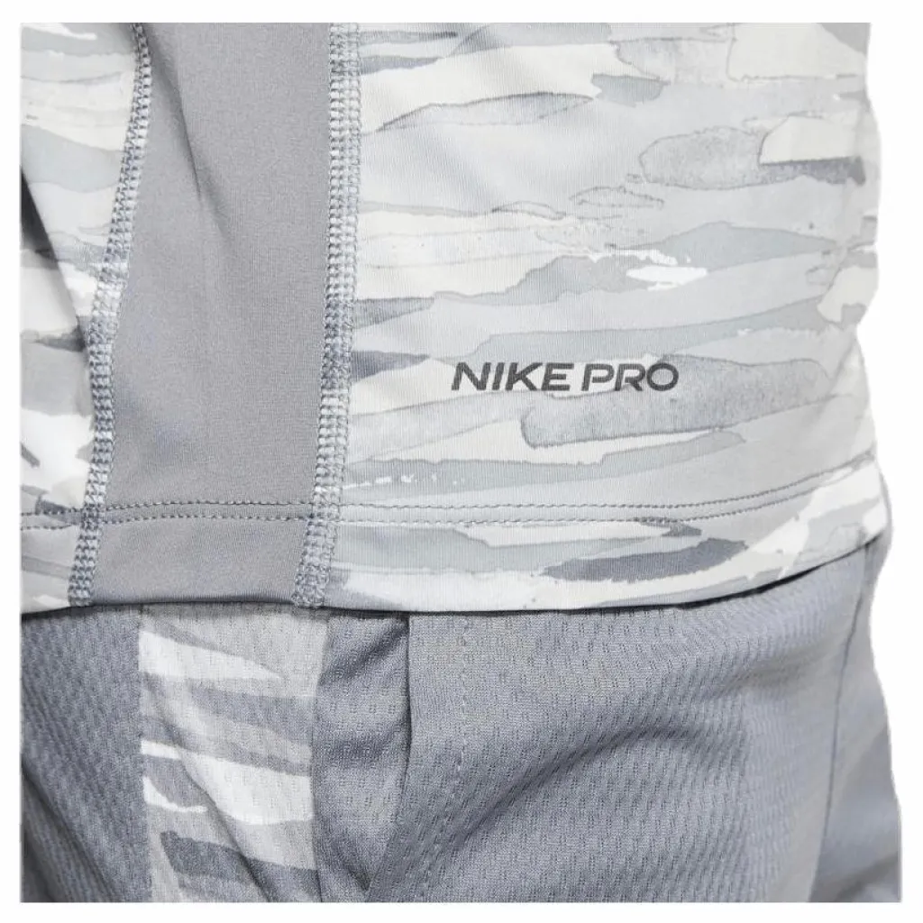Nike Junior Pro Fitted Camo Grey*Barn T-Shirts|Träning