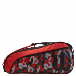 Wilson Junior Racketbag Red/grey/black* Racketsporter