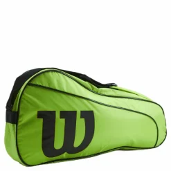 Wilson Junior Racketbag Wild Lime/grey/black* Racketsporter