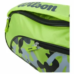 Wilson Junior Racketbag Wild Lime/grey/black* Racketsporter