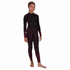 VOLC Junior Seamless 1st Layer Set Patterned/Red*Barn Alpint|Underställ