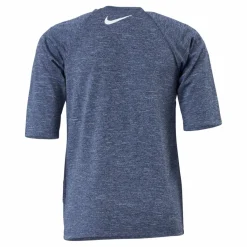 Nike Swim Junior Short Sleeve Hydroguard Sunset Blue*Barn Simning|Badkläder