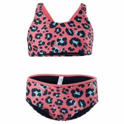 BLACC Junior Speedy Bikini Set Pink/Patterned*Barn Simning|Badkläder