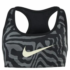 Nike Junior Swoosh AOP Reversible Bra Black*Barn Linnen|Träning