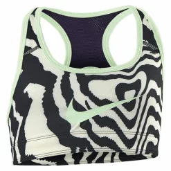 Nike Junior Swoosh AOP Reversible Bra Green*Barn Linnen|Träning