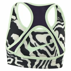 Nike Junior Swoosh AOP Reversible Bra Green*Barn Linnen|Träning