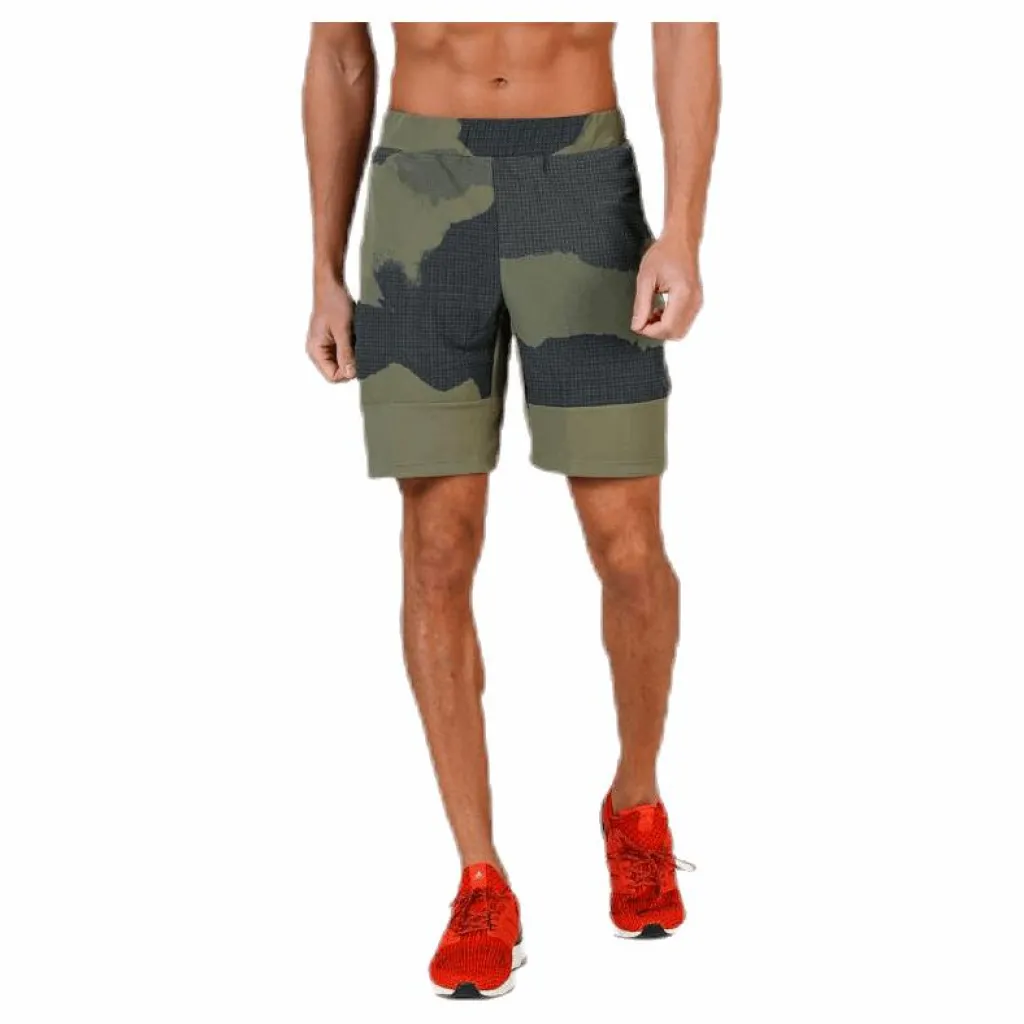 adidas 4K_Tec GF Camo 8 Grey* Shorts|Träning