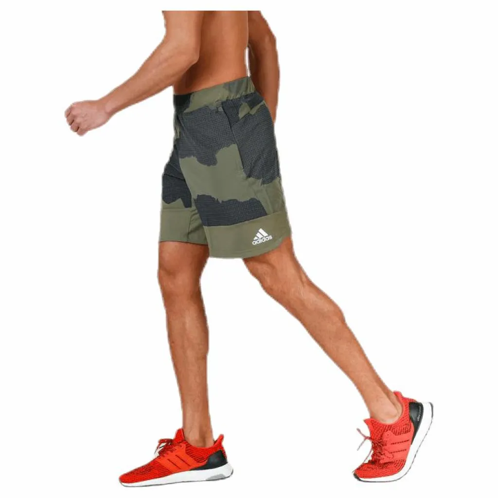 adidas 4K_Tec GF Camo 8 Grey* Shorts|Träning