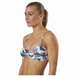 Waikani Beachwear Kahula Bandeau Green* Simning|Badkläder