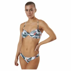 Waikani Beachwear Kahula Bandeau Green* Simning|Badkläder