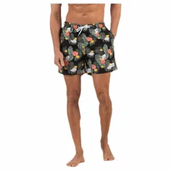 Waikani Beachwear Kai Swim Trunks Black* Simning|Badkläder