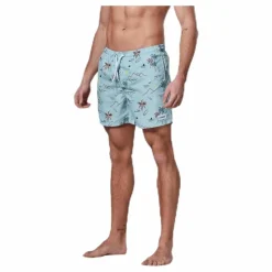 Waikani Beachwear Kai Swim Trunks Blue* Simning|Badkläder