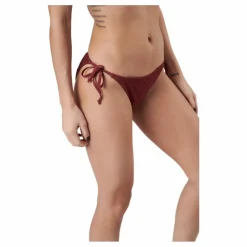 Waikani Beachwear Kalani Crochet Tie Tanga Red* Simning|Badkläder