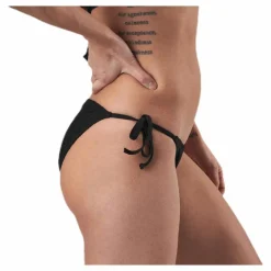 Waikani Beachwear Kalani Crochet Tie Tanga Black* Simning|Badkläder
