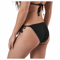 Waikani Beachwear Kalani Crochet Tie Tanga Black* Simning|Badkläder