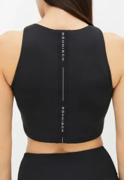 Röhnisch Kay Premium Cropped Top Black* Linnen|Träning