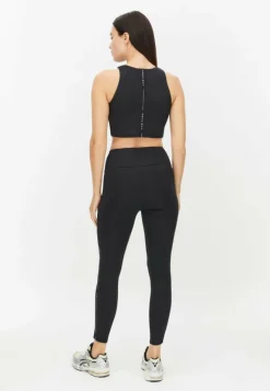Röhnisch Kay Premium Cropped Top Black* Linnen|Träning