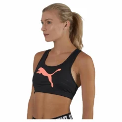 Puma 4Keeps Bra M Pink/Black* Sport-Bh:Ar|Träning