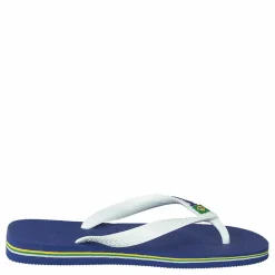Havaianas Kids Brasil Logo Marine Blue*Barn Simning|Sandaler Och Tofflor