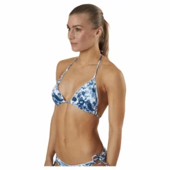 Waikani Beachwear Kimo Ruffle Triangle Blue/White* Simning|Badkläder