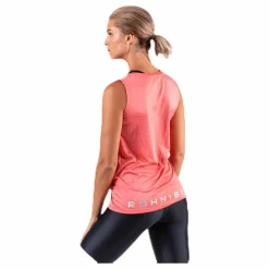 Röhnisch Knot Singlet Pink/Red* Linnen|Träning