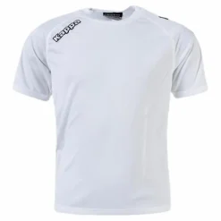 Kappa Kombat Shirt S/S Veneto White*Barn T-Shirts|Träning