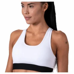 BLACC Koray Rib Bra White* Löpning|Träning