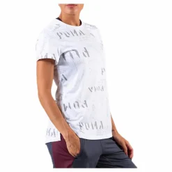 Puma Last Lap Graphic Tee White* T-Shirts|Löpning