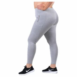 Tommy Hilfiger Sport Legging Cargo Pockets Grey* Tights|Träning