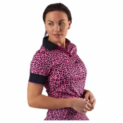 J.Lindeberg Lexie-TX Coolmax Patterned* Golf|T-Shirts
