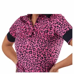 J.Lindeberg Lexie-TX Coolmax Patterned* Golf|T-Shirts