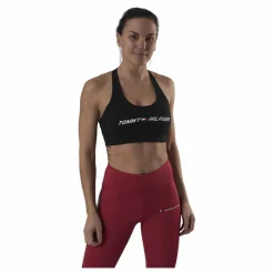 Tommy Hilfiger Sport Light Intensity Graphic Bra Black* Sport-Bh:Ar|Träning