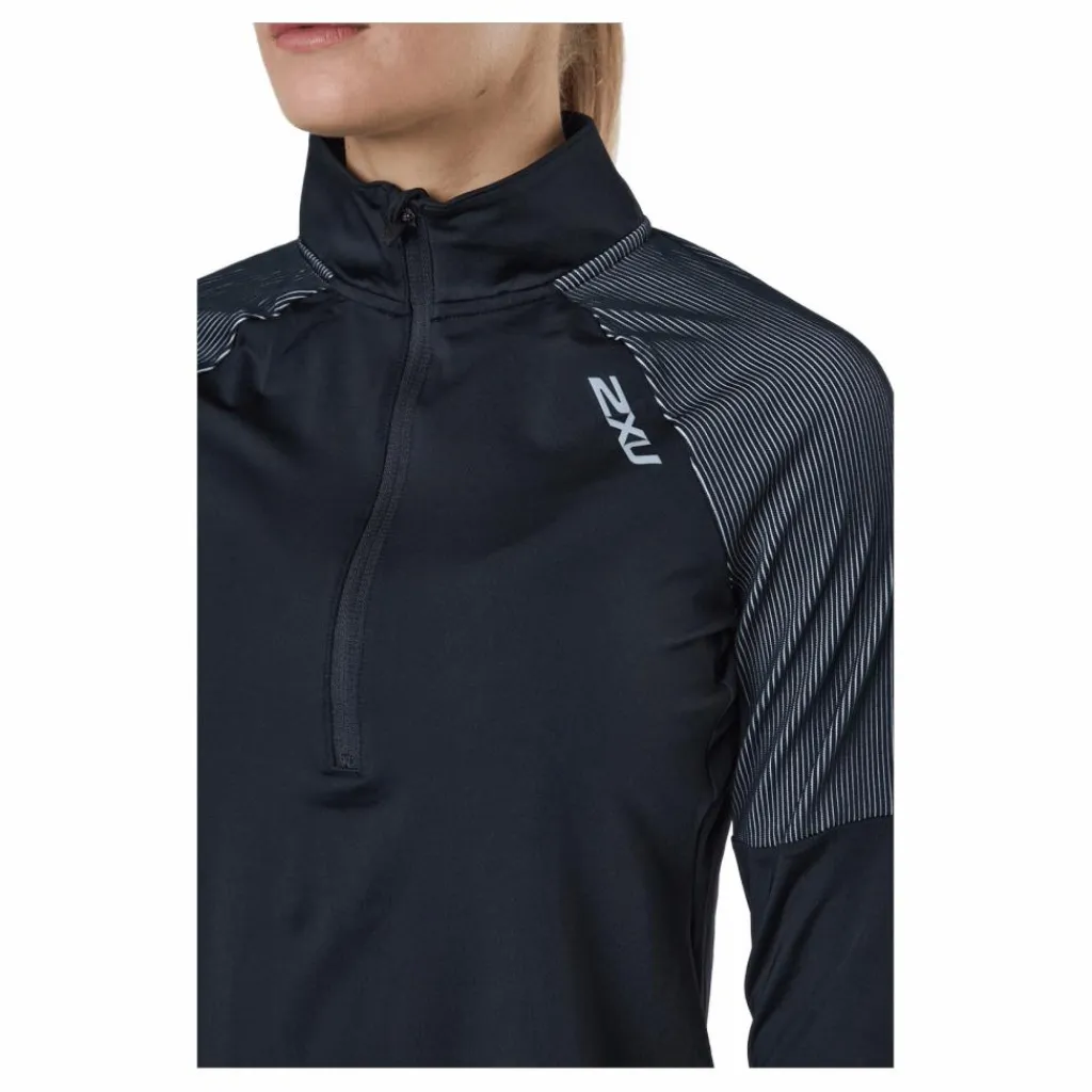 2XU Light Speed 1/2 Zip Black/silver Reflective* Löpning|Jackor