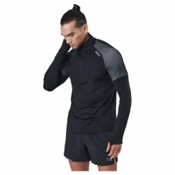 2XU Light Speed 1/2 Zip Black/silver Reflective* Löpning|Tröjor