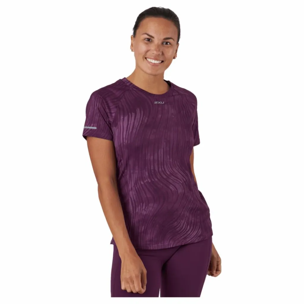 2XU Light Speed Tee Wavy Daze/silver Reflective* Löpning|Träning