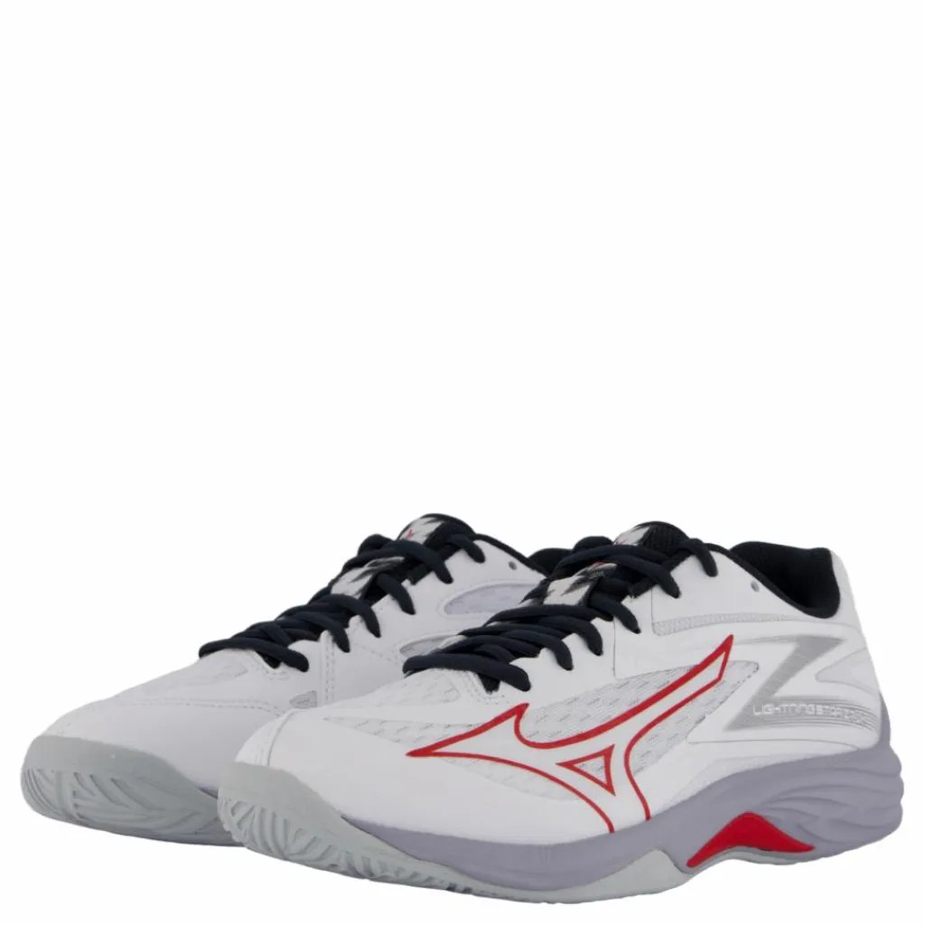 Mizuno Lightning Star Z7 Jr. White/salsa/black*Barn Inomhussporter|Träningsskor