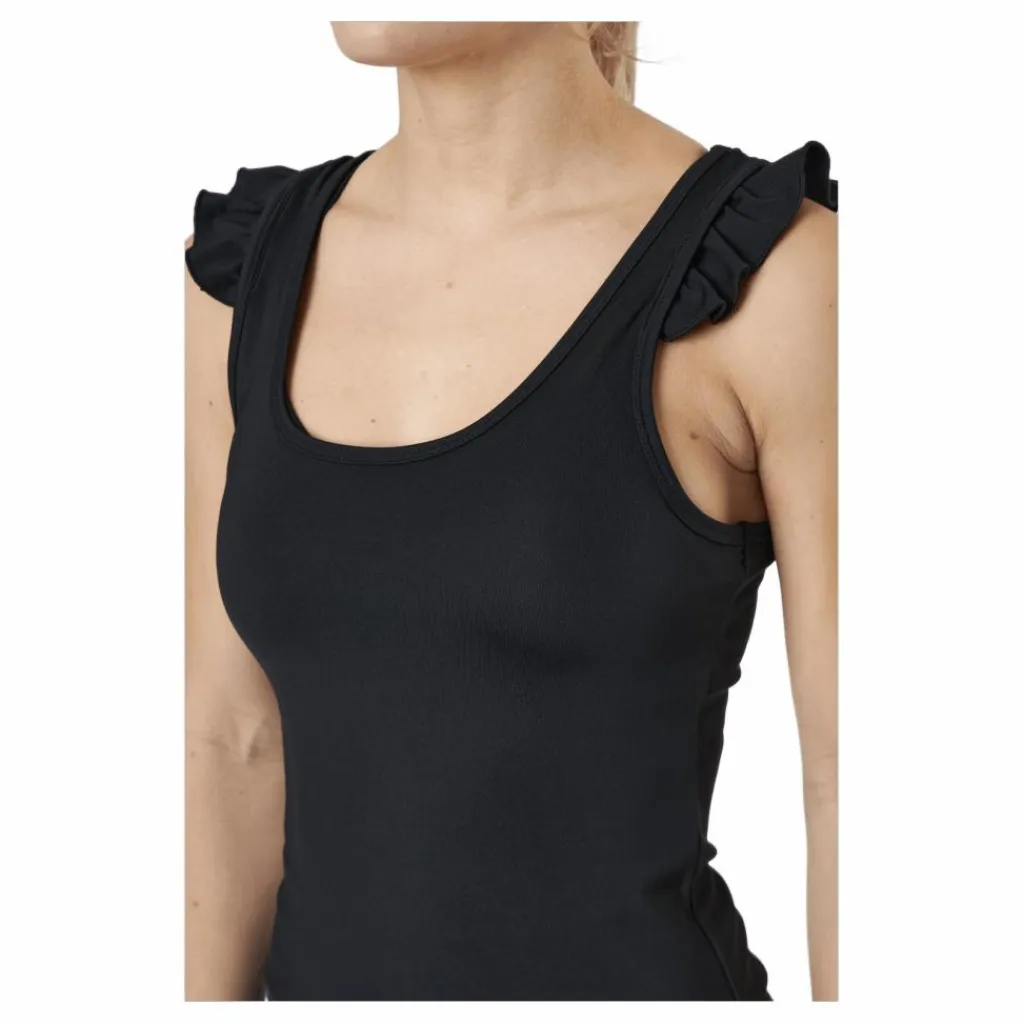 BOW19 Liv Tank Top Black* Racketsporter|Linnen